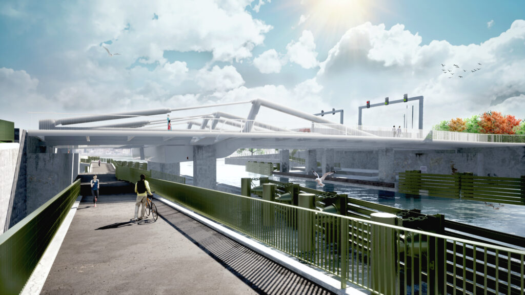 SBE engineering Meulestedebrug Kanaal Gent-Terneuzen N456 N458 tweelingbrug #teamsbe #expertsatplay
